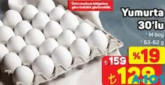 YUMURTA 30'LU M BOY 53-62 G YUMURTA 30'LU M BOY 53-62 G
